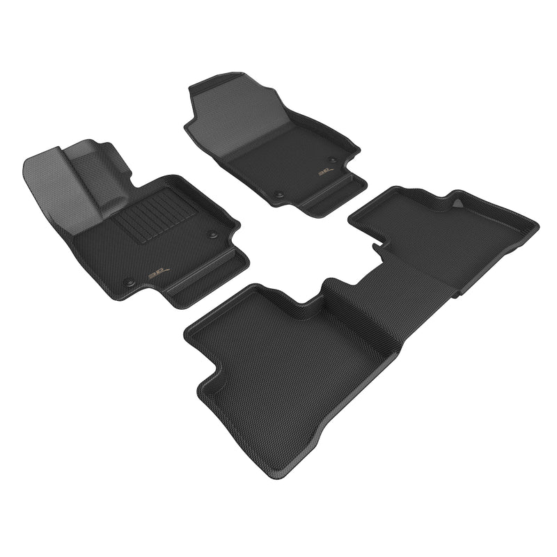 3D MAXpider Floor Mat For LEXUS NX 2022-2025 HYBRID KAGU BLACK R1 R23D MAXpider