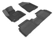 3D MAXpider Floor Mat For HYUNDAI TUCSON 2010-2013 KAGU BLACK R1 R23D MAXpider