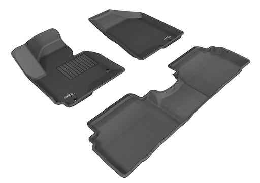 3D MAXpider Floor Mat For HYUNDAI TUCSON 2010-2013 KAGU BLACK R1 R23D MAXpider