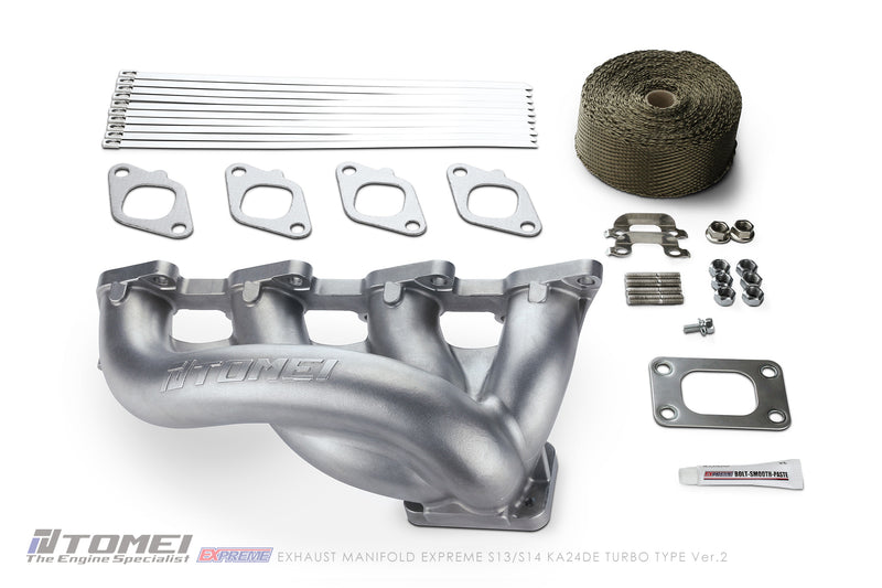 Tomei Expreme SUS Cast Steel Exhaust Manifold Kit For 240SX KA24DE