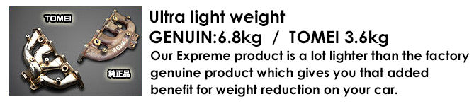 Tomei Expreme SUS Exhaust Manifold Kit For 4G63 EVO 4-9