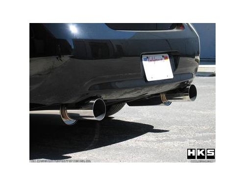 HKS Hi-Power Dual Muffler Rear Section For 2007-08 Infiniti G35 / 2009-13 G37 Sedan Only