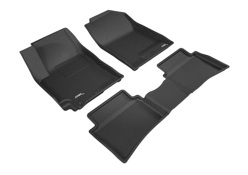3D MAXpider Floor Mat For KIA RIO 2018-2023 KAGU BLACK R1 R23D MAXpider