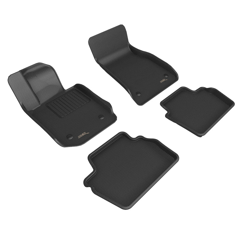 3D MAXpider Floor Mat For BMW 4 SERIES 2021-2024 KAGU BLACK R1 R23D MAXpider