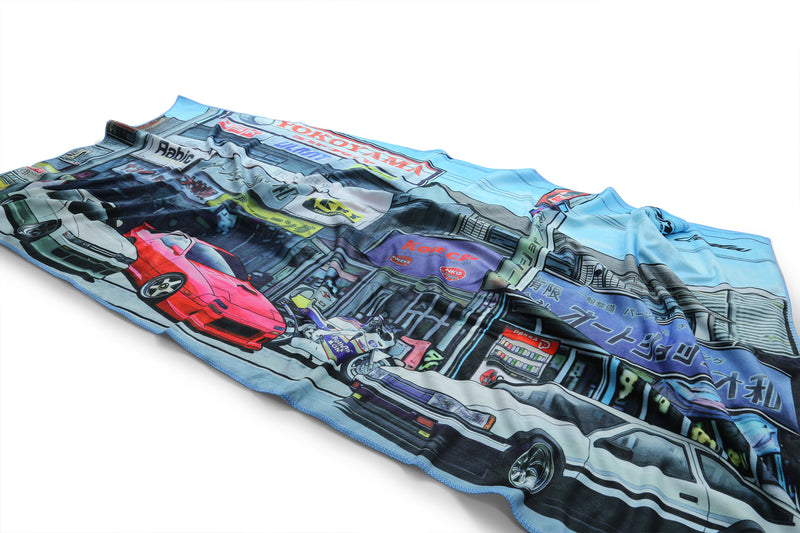 Tomei USA Microfiber Beach Towel S13/FC3S/AE86 90'S Tuning Shop Japan