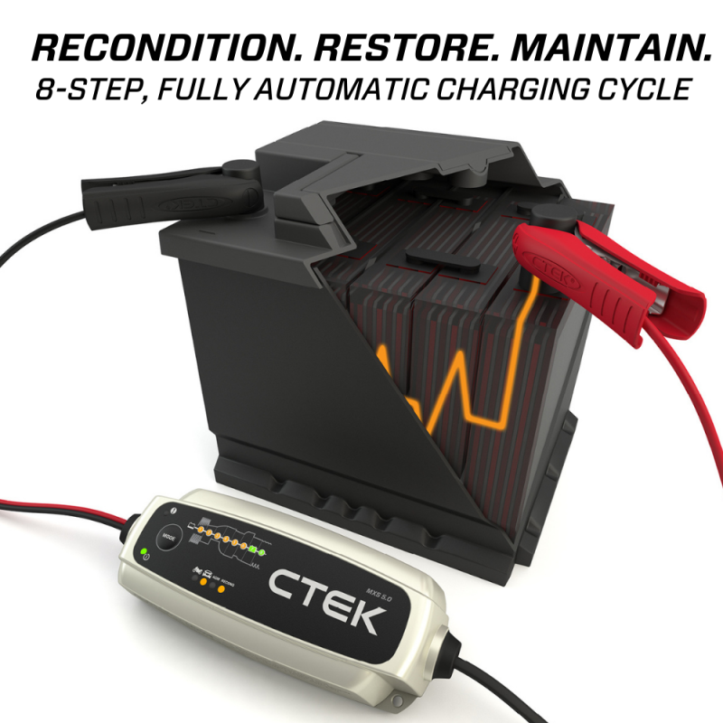 CTEK Battery Charger - MXS 5.0 4.3 Amp 12 VoltCTEK