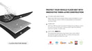 3D Floor Mat For HONDA FIT 2015-2020 KAGU BLACK R1 R23D Maxpider