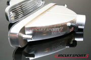 Circuit Sports Clear Front Turn Signal Lights Set for 95-96 Nissan S14 Zenki JDM Front BumperCircuit Sports