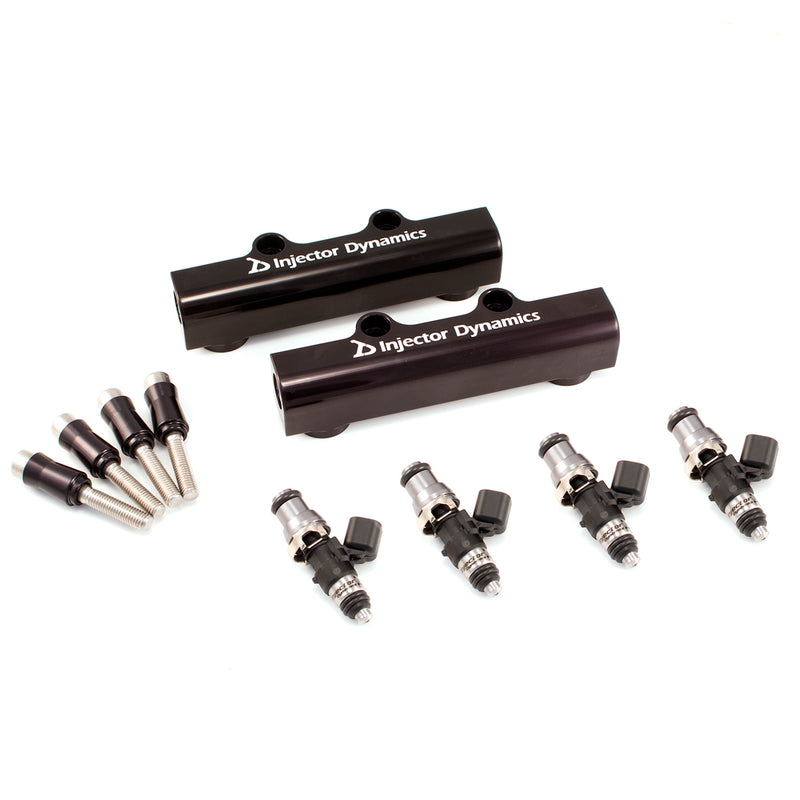 Injector Dynamics ID1300 XDS Compatible with 04-06 WRX STI EJ20 2.0L Incl. fuel rail