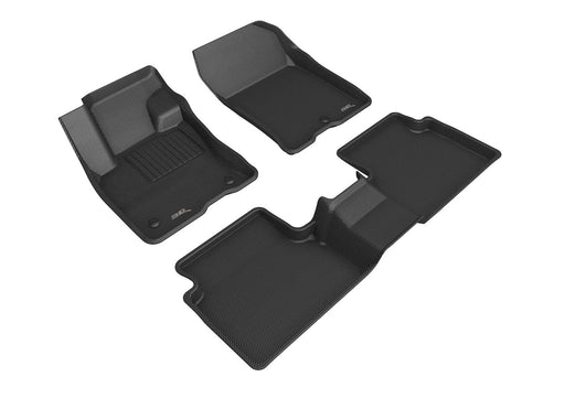 3D MAXpider Floor Mat For FORD BRONCO SPORT 2021-2024 KAGU BLACK R1 R2 FOR VINYL FLOORS3D MAXpider