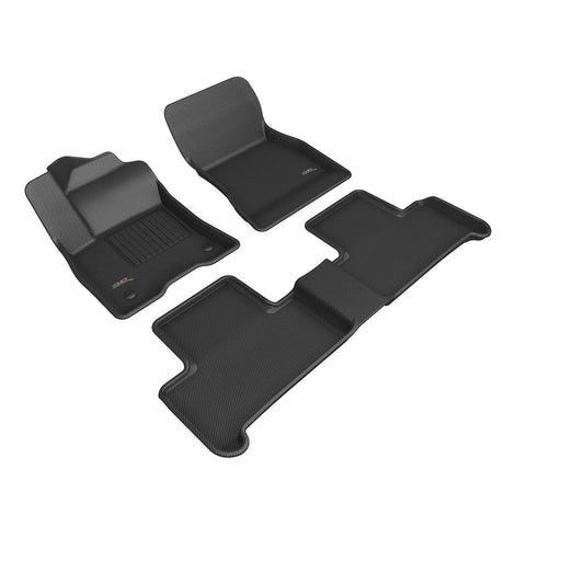 3D MAXpider Floor Mat For MERCEDES-BENZ EQB 5-SEAT (X243) 2022-2024 KAGU BLACK R1 R23D MAXpider