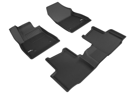 3D MAXpider Floor Mat For CHEVROLET CRUZE 2016-2019 KAGU BLACK R1 R23D MAXpider