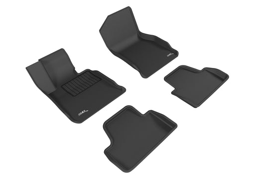 3D MAXpider Floor Mat For BMW 4 SERIES CONVERTIBLE (F33) RWD 2014-2020 KAGU BLACK R1 R23D MAXpider