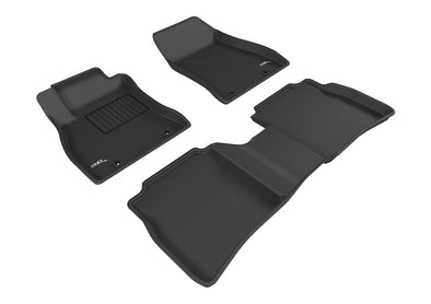 3D Floor Mat For NISSAN SENTRA 2013-2019 KAGU BLACK R1 R2