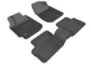 3D MAXpider Floor Mat For TOYOTA MATRIX 2003-2008 KAGU BLACK R1 R23D MAXpider