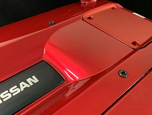 HKS Transistor Cover For Nissan RB26DETT - Red