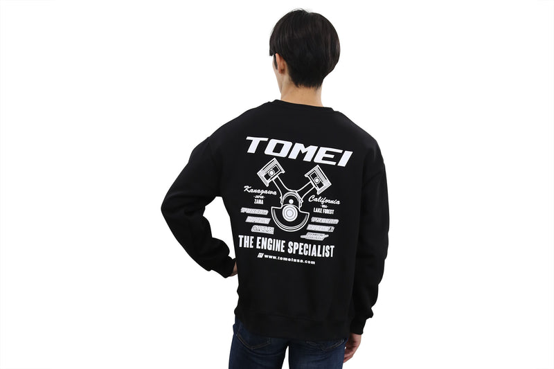 Tomei USA Sweatshirt 2024 Design - Small Size - Black