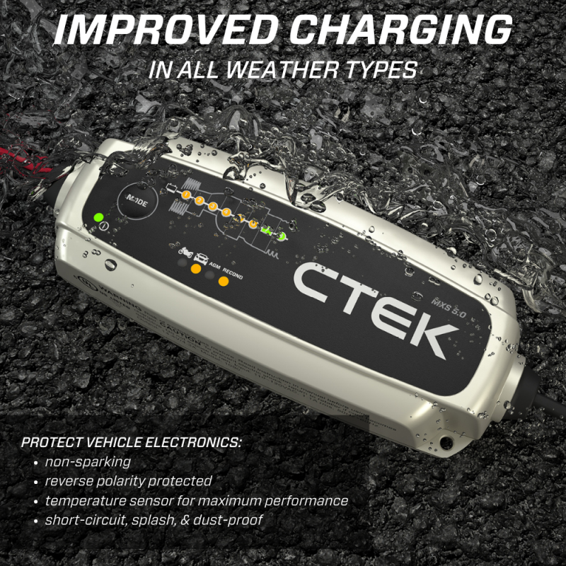 CTEK Battery Charger - MXS 5.0 4.3 Amp 12 VoltCTEK