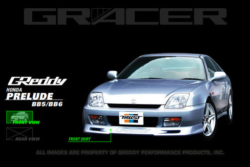 GReddy 97-01 Honda Prelude Urethane Front Lip Spoiler ** Must ask/call to order**GReddy