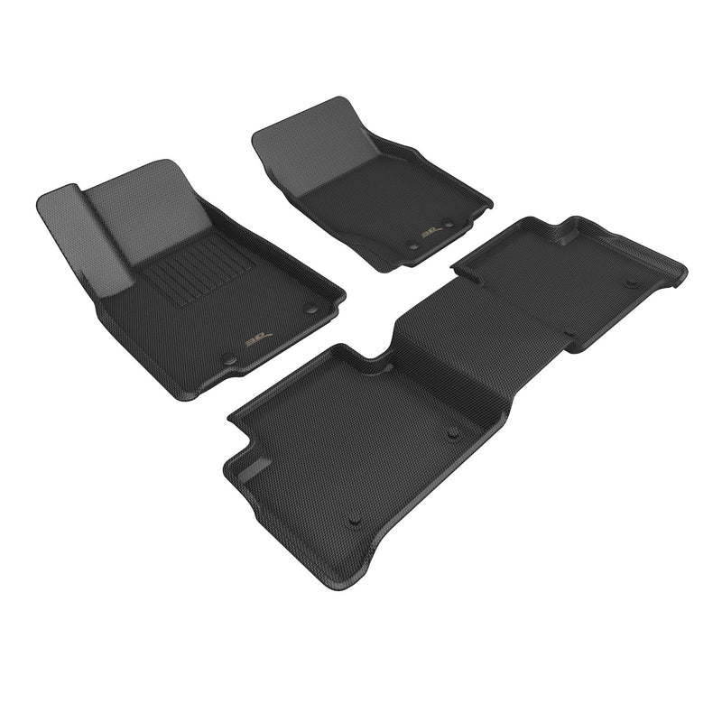 3D MAXpider Floor Mat For JEEP GRAND CHEROKEE 4XE (WL) 2022-2024 KAGU BLACK R1 R23D MAXpider