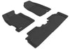 3D Floor Mat For HONDA CIVIC COUPE 2006-2011 KAGU BLACK R1 R2