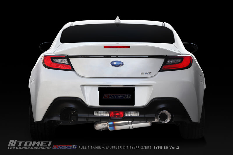 Tomei Expreme Titanium Exhaust System Type-80 ver.2 For 2022+ GR86 / BRZ - ZN8 / ZD8