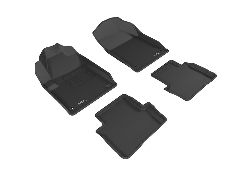 3D MAXpider Floor Mat For DODGE DART 2013-2016 KAGU BLACK R1 R23D MAXpider