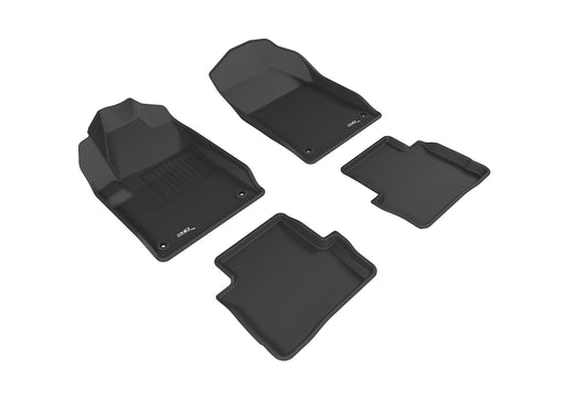 3D MAXpider Floor Mat For DODGE DART 2013-2016 KAGU BLACK R1 R23D MAXpider