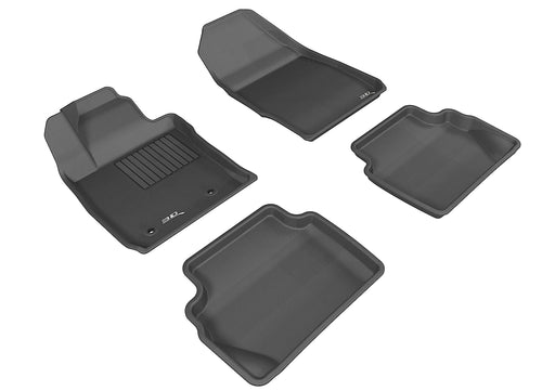 3D MAXpider Floor Mat For FORD FIESTA 2011-2019 KAGU BLACK R1 R23D MAXpider