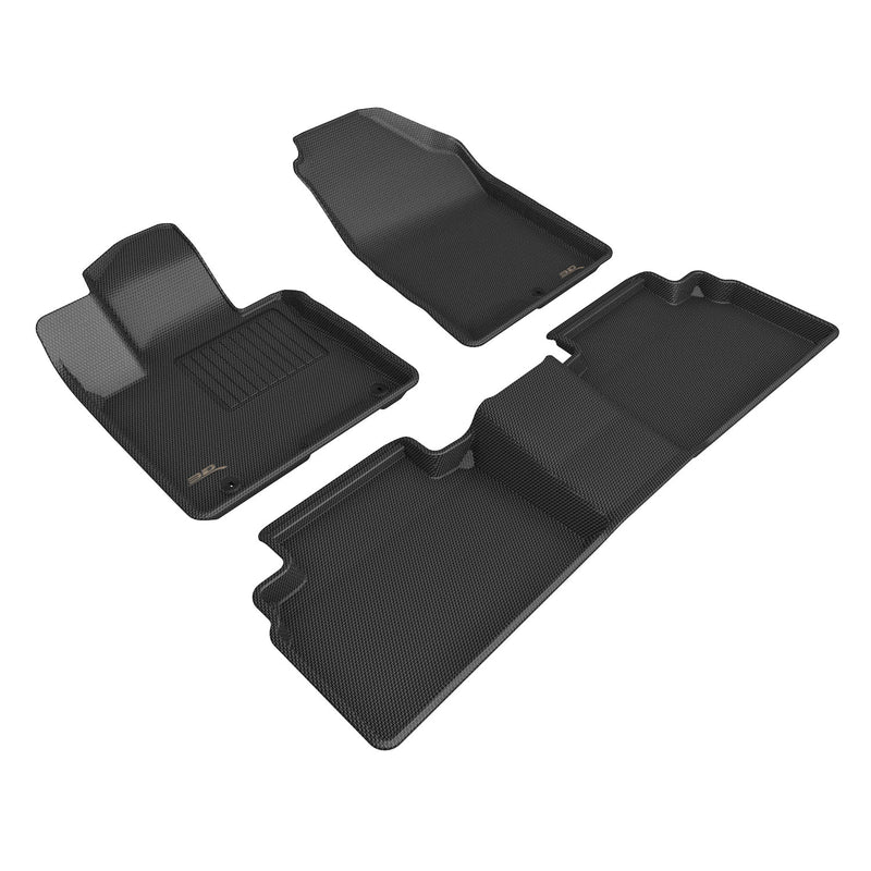 3D MAXpider Floor Mat For HYUNDAI TUCSON GASOLINE 2022-2024 KAGU BLACK R1 R23D MAXpider
