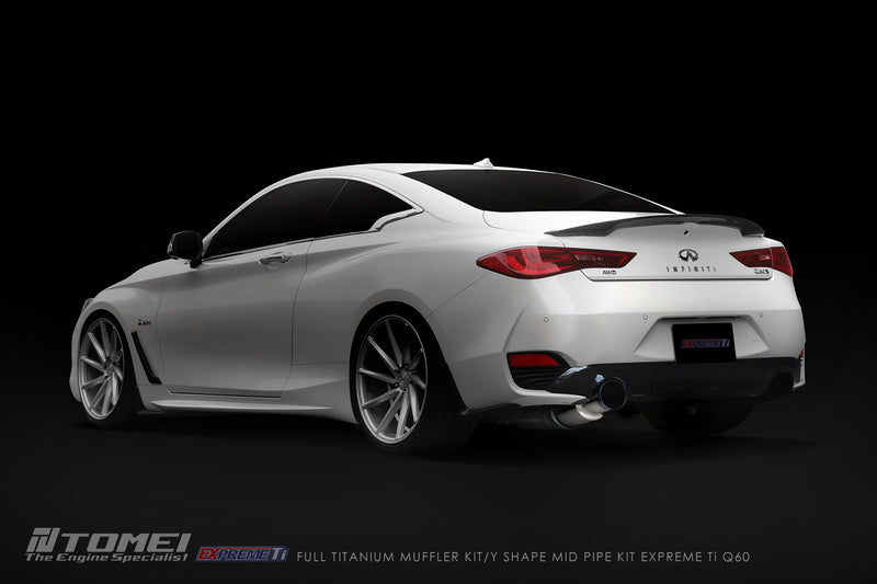 Tomei Expreme Titanium Exhaust System for Infiniti Q60