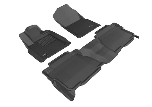 3D MAXpider Floor Mat For TOYOTA TUNDRA 2012-2013 CREWMAX KAGU BLACK R1 R23D MAXpider