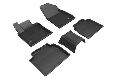 3D Floor Mat For LEXUS ES GASOLINE 2019-2022 KAGU BLACK R1 R2