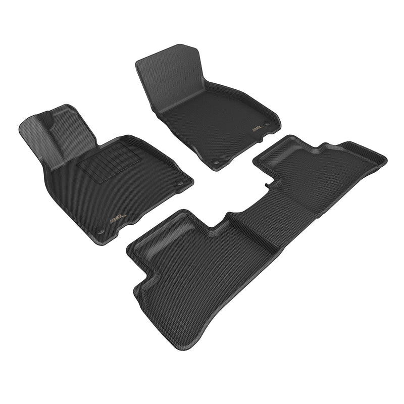 3D MAXpider Floor Mat For MERCEDES-BENZ EQE SEDAN (V295) 2023-2024 KAGU BLACK R1 R23D MAXpider