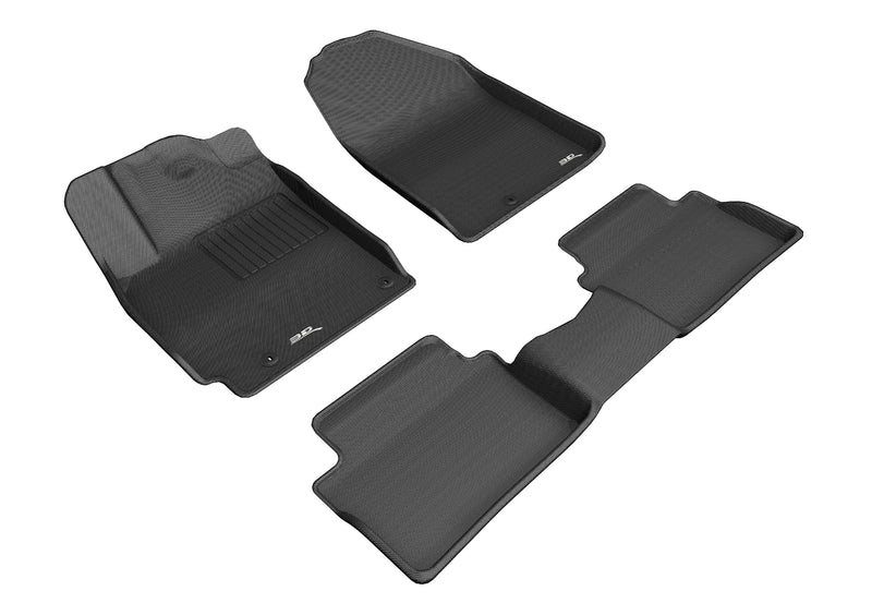 3D MAXpider Floor Mat For HYUNDAI VELOSTER 2019-2021 KAGU BLACK R1 R23D MAXpider