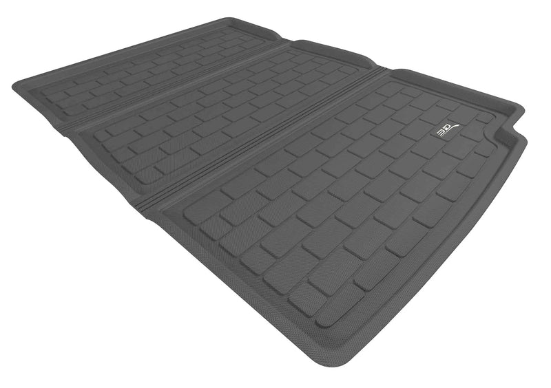 3D MAXpider Cargo Mat For BMW 7 SERIES LI (F02) (F04) 2009-2014 KAGU BLACK CARGO LINER W/ ICE BOX3D MAXpider