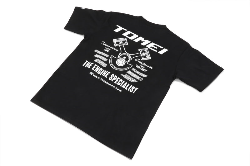 Tomei USA T Shirt  2024 Design - Large Size - Black