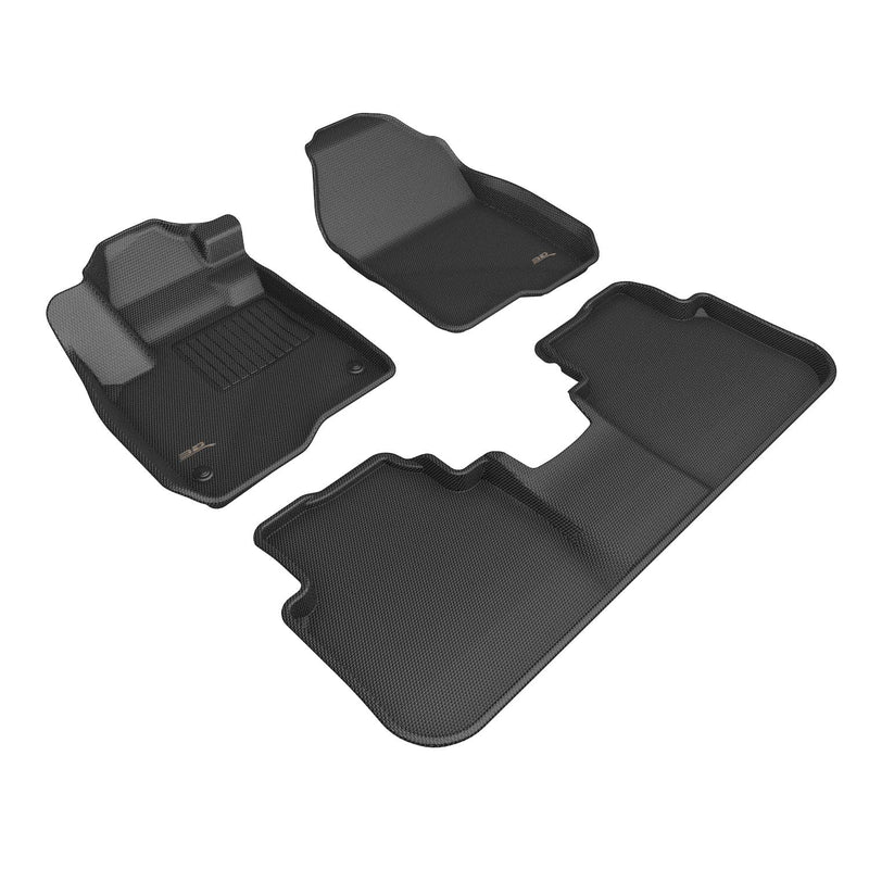 3D MAXpider Floor Mat For HONDA CR-V 2023-2024 KAGU BLACK R1 R23D MAXpider