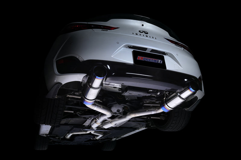 Q60 VR30DDTT / Type-D Dual Exit / Tomei Expreme Titanium Muffler Kit