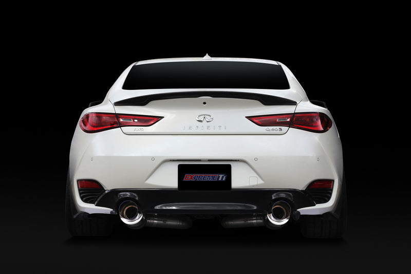 Q60 VR30DDTT / Type-D Dual Exit / Tomei Expreme Titanium Muffler Kit
