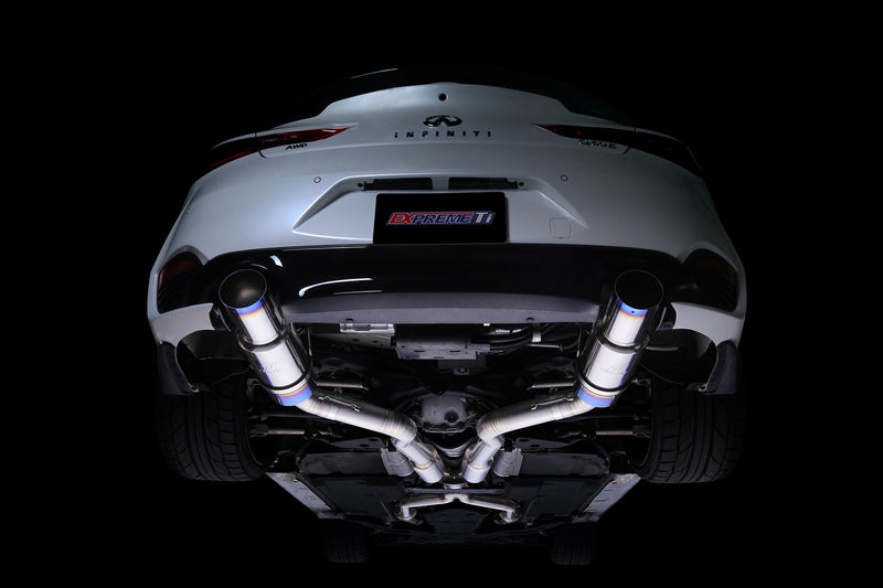 Q60 VR30DDTT / Type-D Dual Exit / Tomei Expreme Titanium Muffler Kit