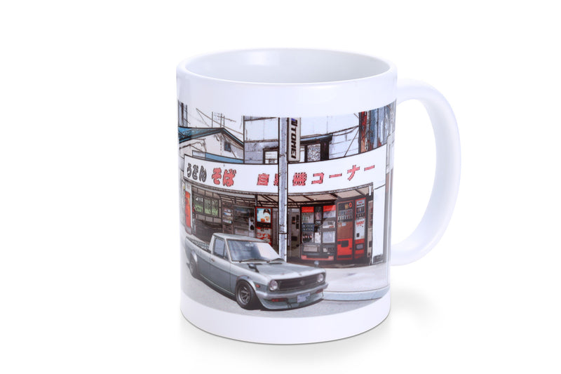 Tomei x Osamu Aida Ceramic Coffee Mug B120 Sunny Truck Vending Machine Saitama
