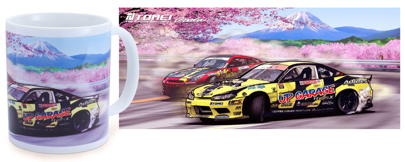 Tomei x Osamu Aida Ceramic Coffee Mug S15/R35 Spring Hakone Touge