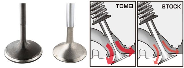 Tomei STD Size Racing Valve Set For 12-2013 Toyota 86/BRZ/FRS FA20 Engines