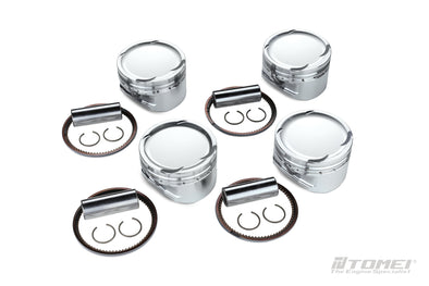 Tomei Forged Piston Kit Compatible With 4B11 87.00mm CH27.40 Tomei