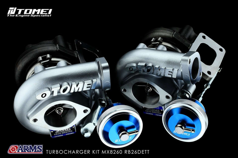 Tomei ARMS MX8260 J/B Turbo Kit For Nissan GTR BNR32, BCNR33, BNR34 RB26DETTTomei USA