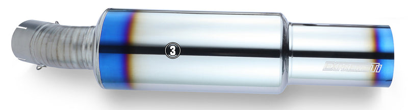 Tomei Exhaust Replacement Part Muffler #3 For G35 Coupe TB6090-NS04GTomei USA