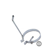 Tomei Exhaust Replacement Part Muffler Band w/Rubber RH For 86 TB6090-SB05B Type-DTomei USA