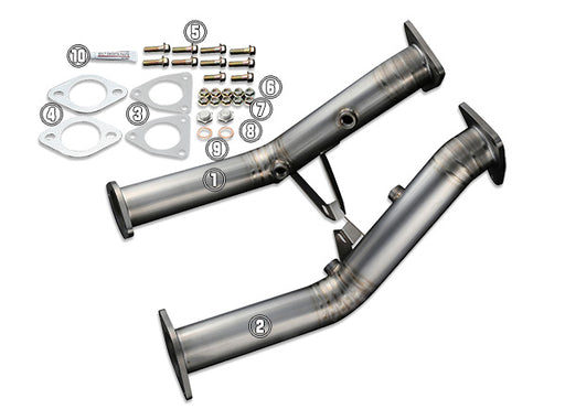 Tomei Front Pipe Replacement Part Pipe LH #1 For 350Z G35 TB6100-NS04ATomei USA