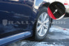 Rally Armor 10-14 Subaru Legacy Black UR Mud Flap w/ Silver Logo